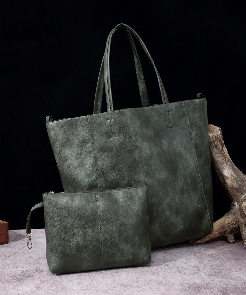 Burner(バーナー)の「【OKUOKU 0909】大容量ソフトレザー 2WAY トートバッグ oku-bag-38-50【GBT】(トートバッグ・レディース・ダークブラウン/ブラウン/ブラック/イエロー/グレー/グリーン・FREE)」の18枚目の写真