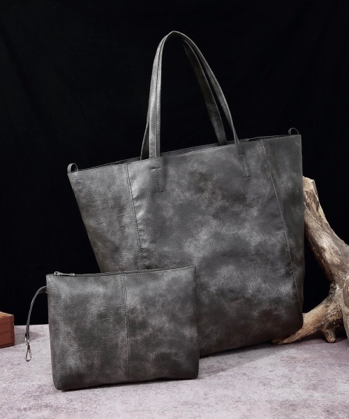 Burner(バーナー)の「【OKUOKU 0909】大容量ソフトレザー 2WAY トートバッグ oku-bag-38-50【GBT】(トートバッグ・レディース・ダークブラウン/ブラウン/ブラック/イエロー/グレー/グリーン・FREE)」の14枚目の写真
