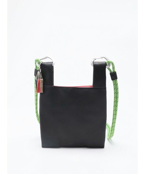 cheek(BAG)(チーク)の「【cheek】code 2way shoulder(ショルダーバッグ・レディース・アイボリー/ブラック/ブルー/グリーン・FREE)」の2枚目の写真