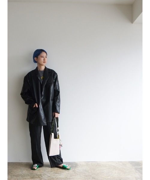 cheek(BAG)(チーク)の「【cheek】code 2way shoulder(ショルダーバッグ・レディース・アイボリー/ブラック/ブルー/グリーン・FREE)」の19枚目の写真