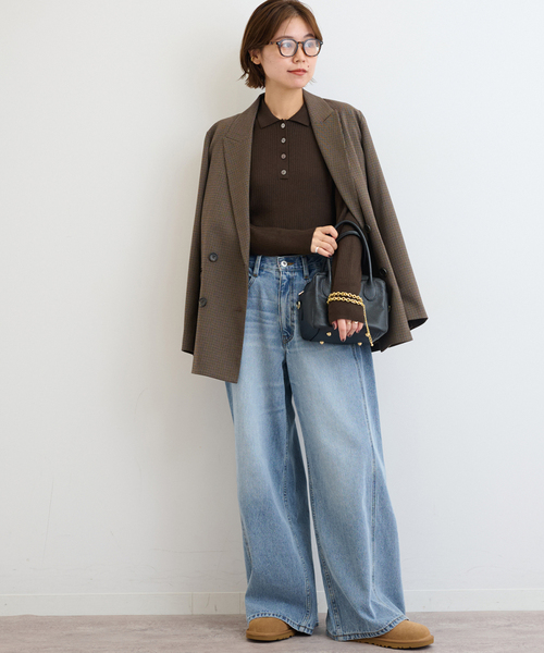 セール】リブニットポロシャツ（ニット/セーター）｜JOURNAL STANDARD