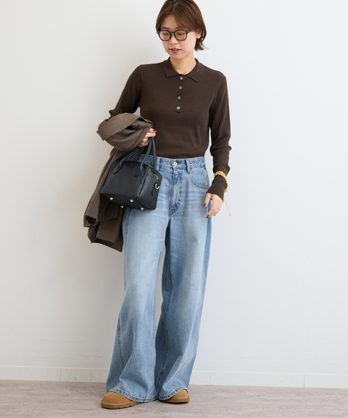 セール】リブニットポロシャツ（ニット/セーター）｜JOURNAL STANDARD