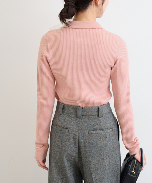 セール】リブニットポロシャツ（ニット/セーター）｜JOURNAL STANDARD