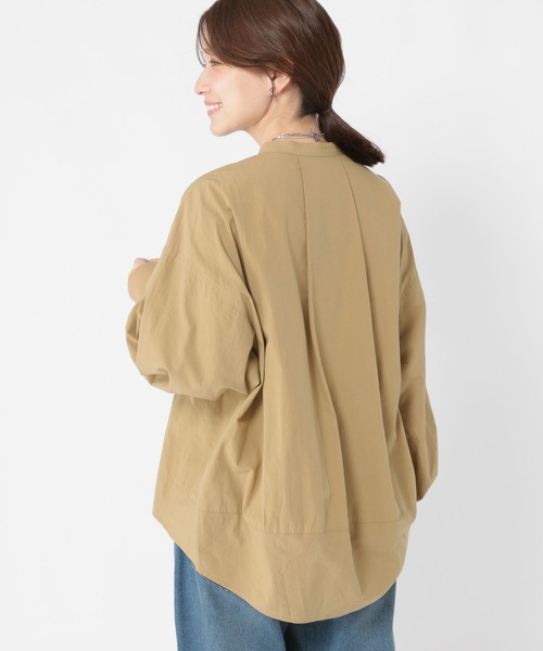 スタンドカラーコクーンシャツ（シャツ/ブラウス）｜studio CLIP