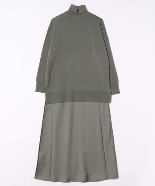 ALLSAINTS(オールセインツ)の「JUNO 2-IN-1 DRESS | JUNO 2-IN-1 ドレス・ワンピース(ワンピース・レディース・ライトカーキ・S/M/L/XS)」の2枚目の写真