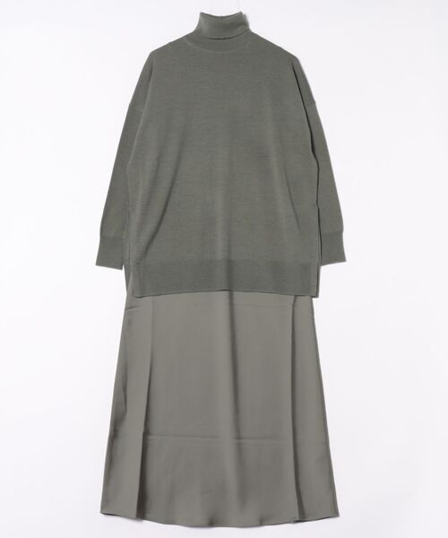 ALLSAINTS(オールセインツ)の「JUNO 2-IN-1 DRESS | JUNO 2-IN-1 ドレス・ワンピース(ワンピース・レディース・ライトカーキ・S/M/L/XS)」の10枚目の写真