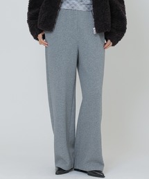 basic sweat wide pants