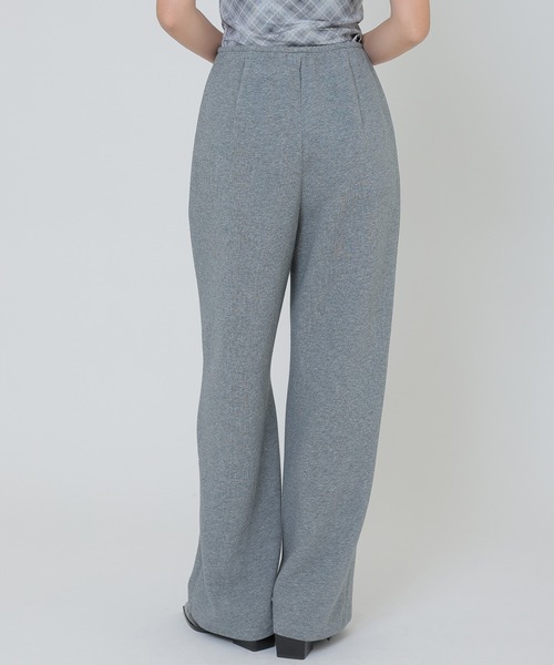 SUWDEE(スーディー)の「basic sweat wide pants(スウェットパンツ・レディース・アイボリー/グレー/ネイビー・FREE)」の10枚目の写真