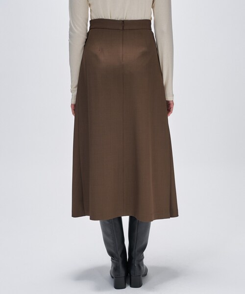 セール】【手洗い可】フロントプリーツスカート（スカート）｜cloenc