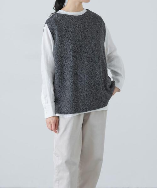 新品タグ付き かぐれ　ドライコットンニットベスト かぐれ｜ドライコットンニットベスト - かぐれ(カグレ