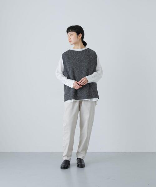 ドライコットンニットベスト（ニット/セーター）｜かぐれ（カグレ）の