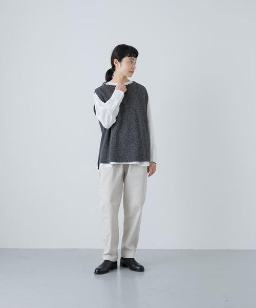 ドライコットンニットベスト（ニット/セーター）｜かぐれ（カグレ）の