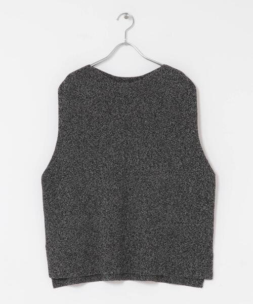 ドライコットンニットベスト（ニット/セーター）｜かぐれ（カグレ）の