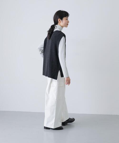 【2025SS】ドライコットンニットベスト sizeFREE かぐれ 楽天市場】コットンニットベスト／かぐれ（kagure） : 丸井