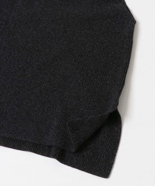 新品✨タグ付 かぐれ ドライコットンニット ベスト 黒 かぐれ ニット セーター ドライコットンニットベスト レディース