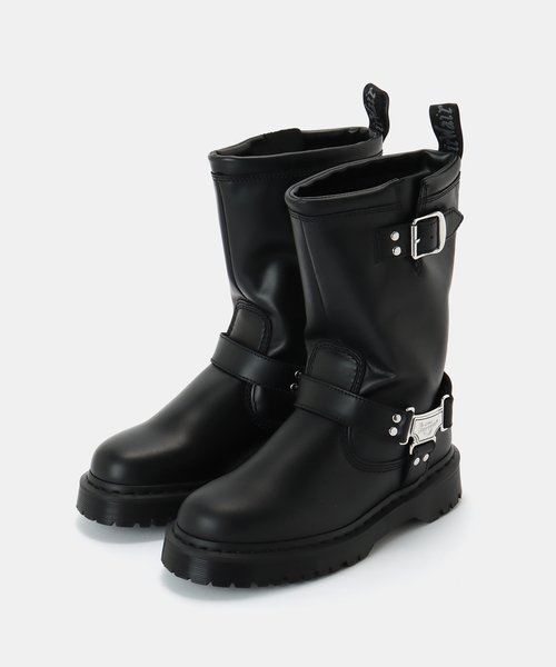 Spick & Span(スピックアンドスパン)の「Dr.Martens/ドクターマーチン Anistone Hi プルオンブーツ(ブーツ・レディース・ブラウン/ブラック・24cm/23cm/25cm)」の1枚目の写真