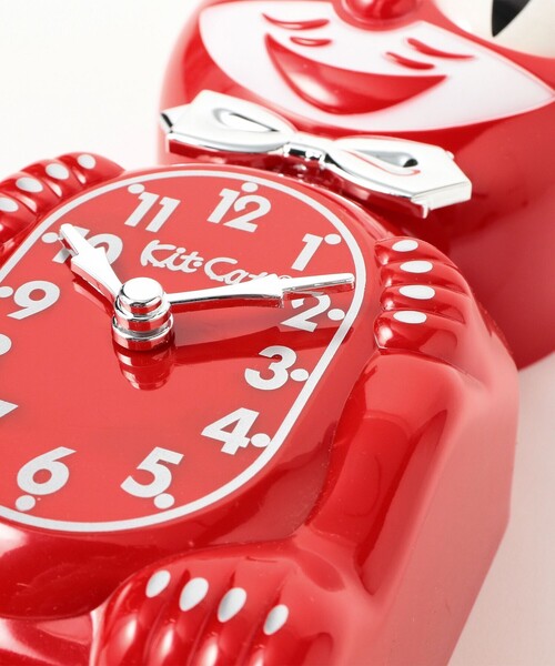 bpr BEAMS(ビーピーアール ビームス )の「California Clock / Kit-Cat Klock Retro Kitchen Edition(掛け時計・レディース・ブラック/レッド/ピンク・ONE SIZE)」の16枚目の写真