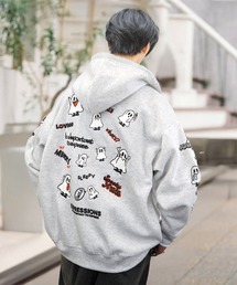 パーカー（ホワイト/白色系・ジップアップ）ファッション通販