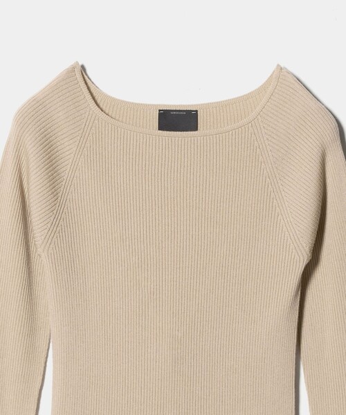 conte＞アゼ 2WAY ボートネックニット（ニット/セーター）｜conte