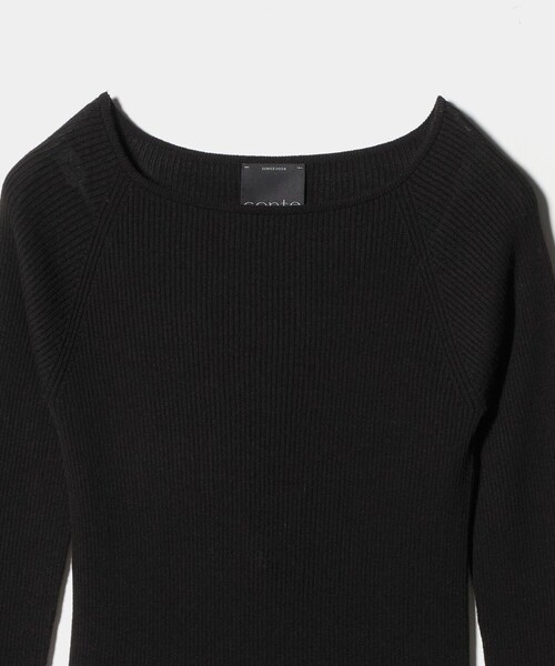 conte＞アゼ 2WAY ボートネックニット（ニット/セーター）｜conte