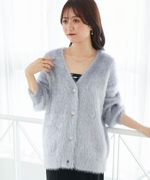 MAJESTIC LEGON | キラメキシャギーミディカーディガン(カーディガン/ボレロ)