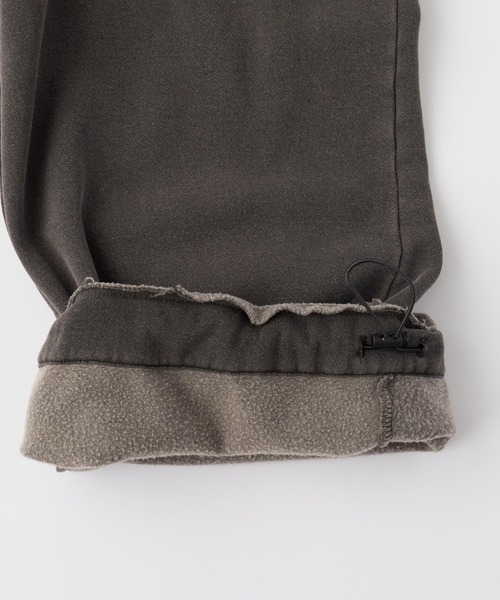 MLB（メジャーリーグベースボール）の「MLB/メジャーリーグベースボール 別注 ワッペン刺繍 ピグメント加工 ヴィンテージ ビッグシルエット 裏起毛 ワイドスウェットパンツ【セットアップ対応】（スウェットパンツ・メンズ・ブラック系/アッシュブラウン/ブラック・L/M/S）」の16枚目の写真