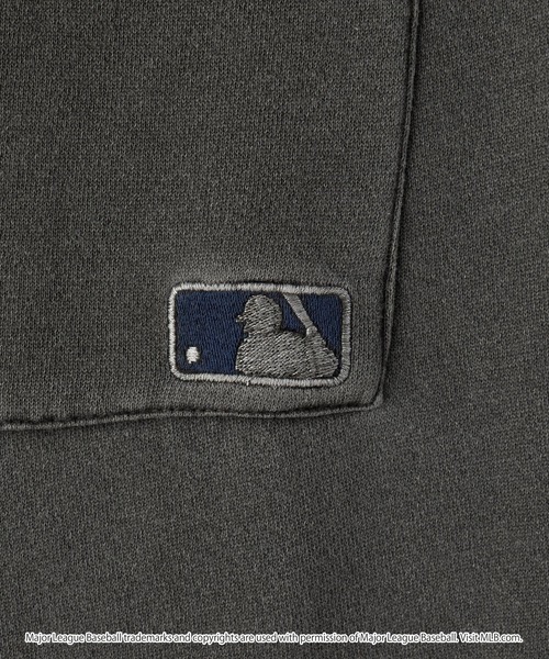 MLB/メジャーリーグベースボール 別注 ワッペン刺繍 ピグメント加工