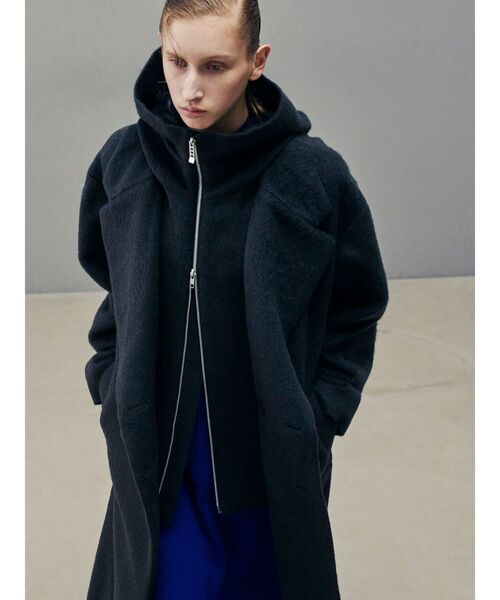 HOOD LAYERED SHAGGY CT / フードレイヤードシャギーコート（その他