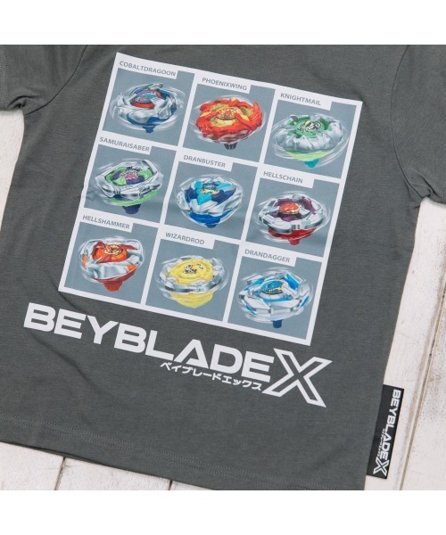 BEYBLADE X 半袖Tシャツ ボックスアート ベイブレード エックス（T