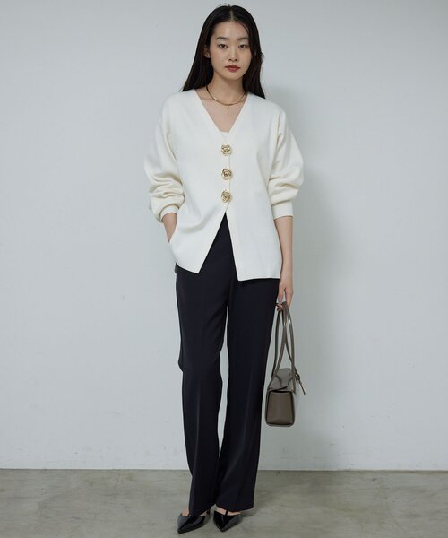 PRADA ★ Vネック ビジューカーディガン 楽天市場】PRADA プラダ カーディガン P25I04 1ZO5 レディース