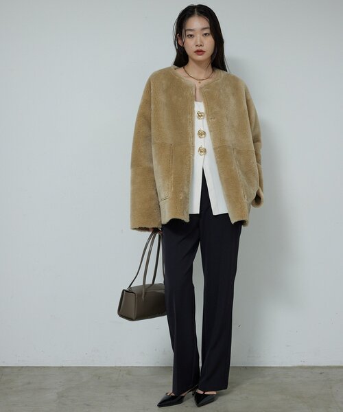 セール】ビジューVネックカーディガン（ニット/セーター