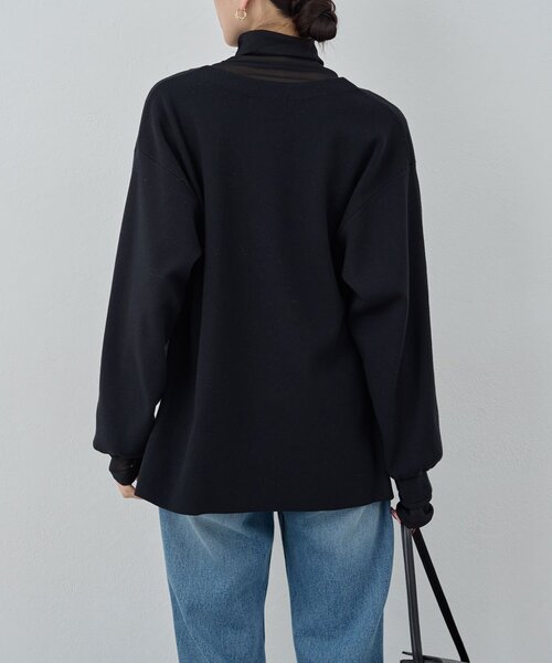 ガリャルダガランテ Tバーカーディガン ニット ベージュ FREE 新品未使用 stanley blacker】リラックススタイルチルデンニット