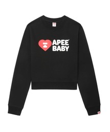 A BATHING APE | APEE BABY CROP SWEAT SHIRT(スウェット)