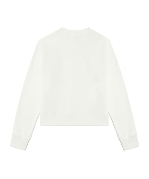 A BATHING APE（アベイシングエイプ）の「APEE BABY CROP SWEAT SHIRT（スウェット・レディース・ホワイト/ブラック・SMALL/X-SMALL）」の3枚目の写真