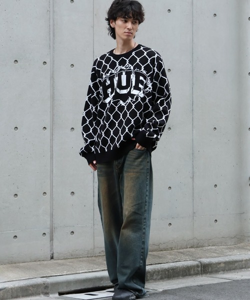HUF（ハフ）の「【HUF/ハフ】BREAKTHROUGH CREWNECK SW/アートワーク