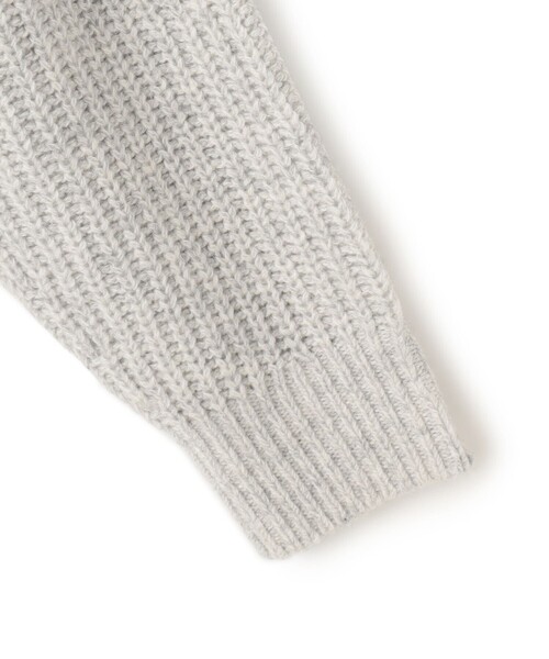 セール】ウールカシミヤ カラーブロック バルキー ニット（ニット