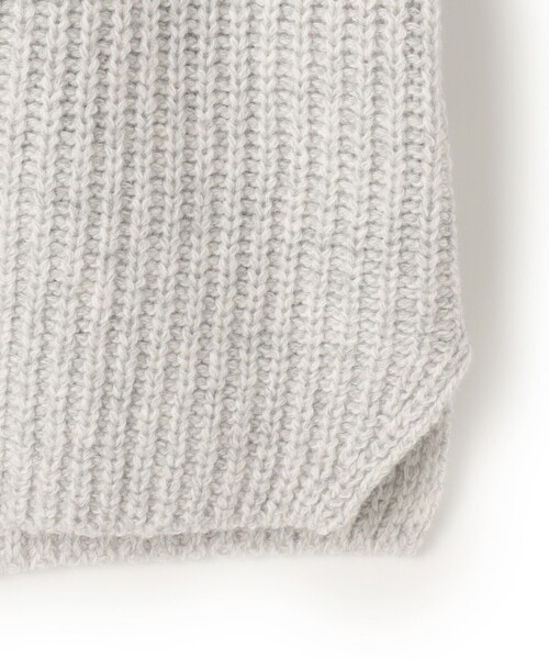 セール】ウールカシミヤ カラーブロック バルキー ニット（ニット