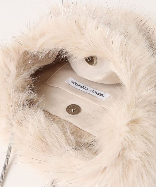 ottilie（オティーリエ）の「【 Ordinary Federation / オーディナリーフェデレーション 】ラメ入りフェイクファー2WAYショルダーバッグ（ショルダーバッグ・レディース・アイボリー/グレー/ブラウン・FREE）」の13枚目の写真