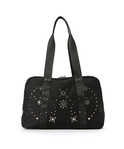 Casselini（キャセリーニ）の「Casselini(キャセリーニ)スタッズバッグ（トートバッグ・レディース・ブラック/カーキ・FREE）」の16枚目の写真