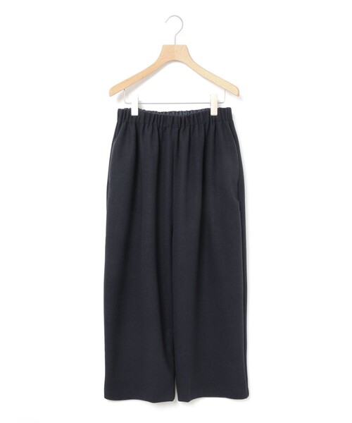 MidiUmi（ミディウミ）の「MidiUmi フランネルタッチイージーパンツ（その他パンツ・レディース・ネイビー/ライトグレー/グレー・FREE）」の4枚目の写真