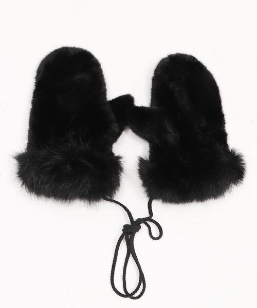 WEGO(ウィゴー)の「WEGO/ファーミトングローブ(手袋・レディース・ホワイト/ブラック・FREE)」の9枚目の写真