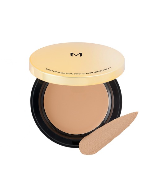 MISSHA（ミシャ）の「【MISSHA/ミシャ】M　バーム　ファンデーション（プロカバー）（ファンデーション・レディース・No.21 ライトベージュ/No.23 ナチュラルベージュ・FREE）」の2枚目の写真