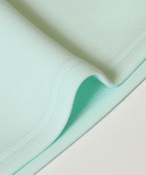 coca（coca）（コカ）の「キッズ　ソフトスウェットドッキングワンピース（ワンピース・キッズ・ライトグリーン/チャコール・120/130/140/150）」の7枚目の写真