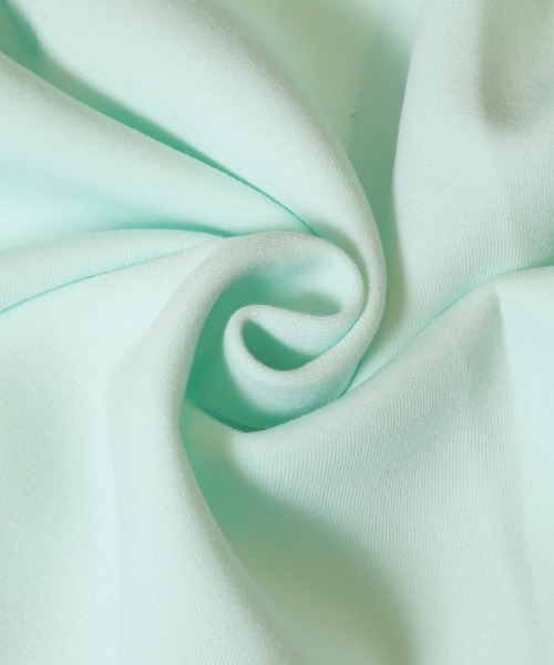 coca（coca）（コカ）の「キッズ　ソフトスウェットドッキングワンピース（ワンピース・キッズ・ライトグリーン/チャコール・120/130/140/150）」の6枚目の写真