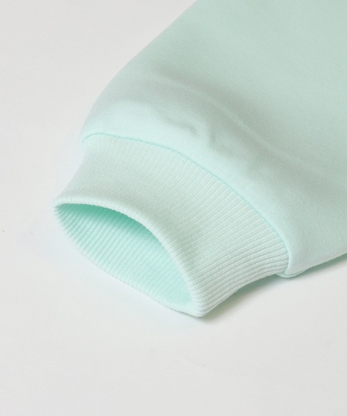 coca（coca）（コカ）の「キッズ　ソフトスウェットドッキングワンピース（ワンピース・キッズ・ライトグリーン/チャコール・120/130/140/150）」の8枚目の写真