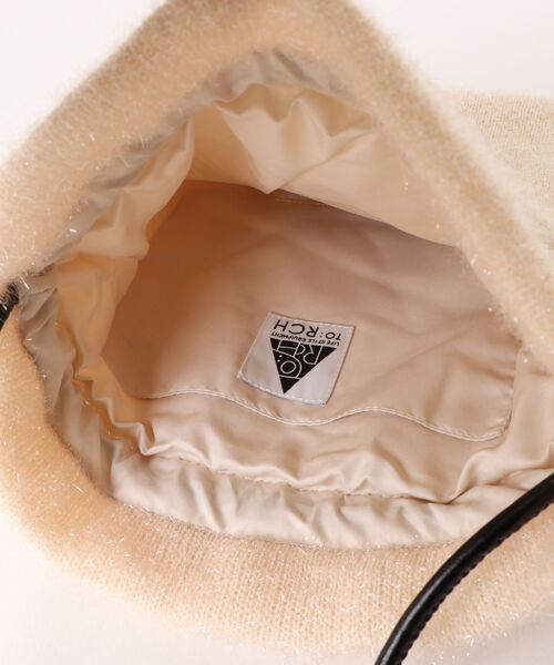 ottilie(オティーリエ)の「【 TO:RCH / トーチ 】Disney Collection Mickey ラメニットショルダーバッグ(ショルダーバッグ・レディース・ブラック/シルバー/オフホワイト・FREE)」の16枚目の写真