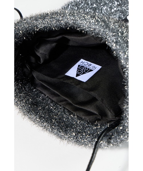 ottilie(オティーリエ)の「【 TO:RCH / トーチ 】Disney Collection Mickey ラメニットショルダーバッグ(ショルダーバッグ・レディース・ブラック/シルバー/オフホワイト・FREE)」の6枚目の写真