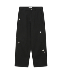 BAUF（バウフ）の「Star Symbol Pants [Black]（スウェットパンツ）」