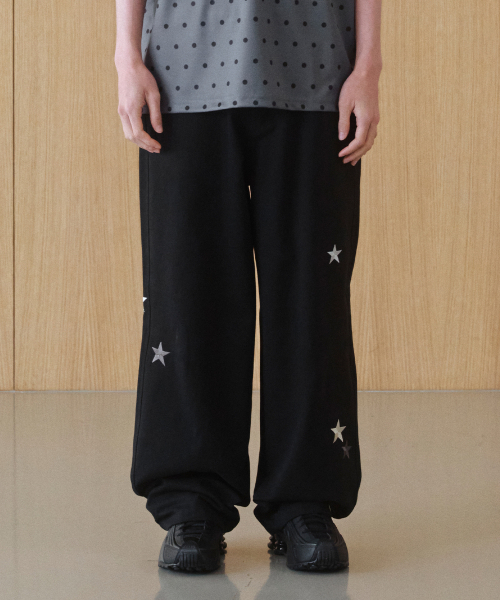 BAUF（バウフ）の「スターシンボルパンツ[ブラック]（スウェットパンツ・レディース・その他・LARGE/SMALL/MEDIUM）」の3枚目の写真