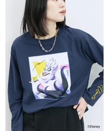 Samansa Mos2 blue | 【Disney】ヴィランズ/ロンT(Tシャツ/カットソー)